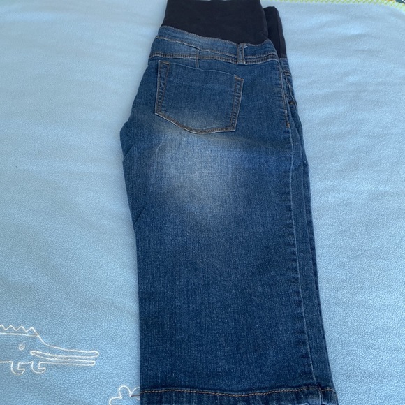 Thyme Maternity Cropped Jeans size S - Picture 6 of 15
